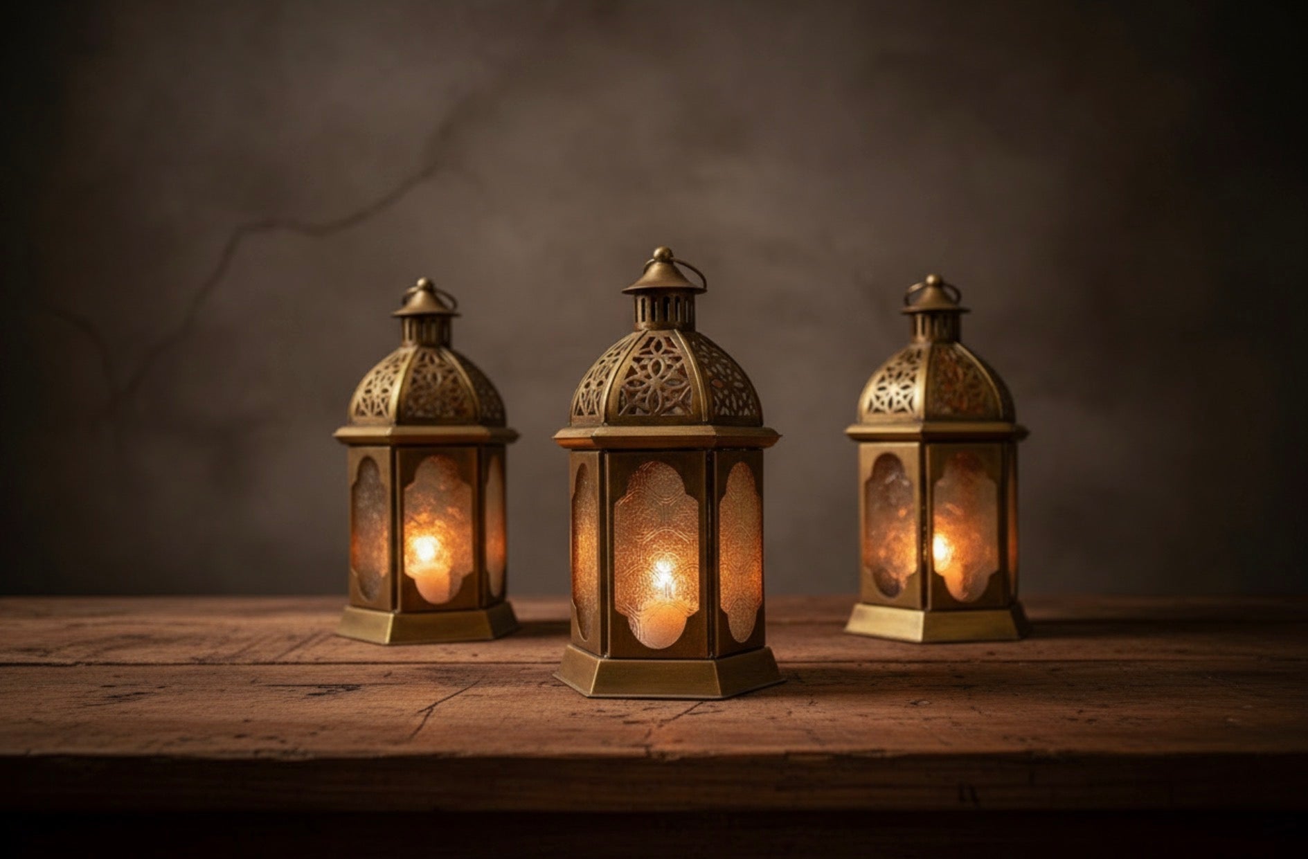 Moroccan Brass Lantern Collection