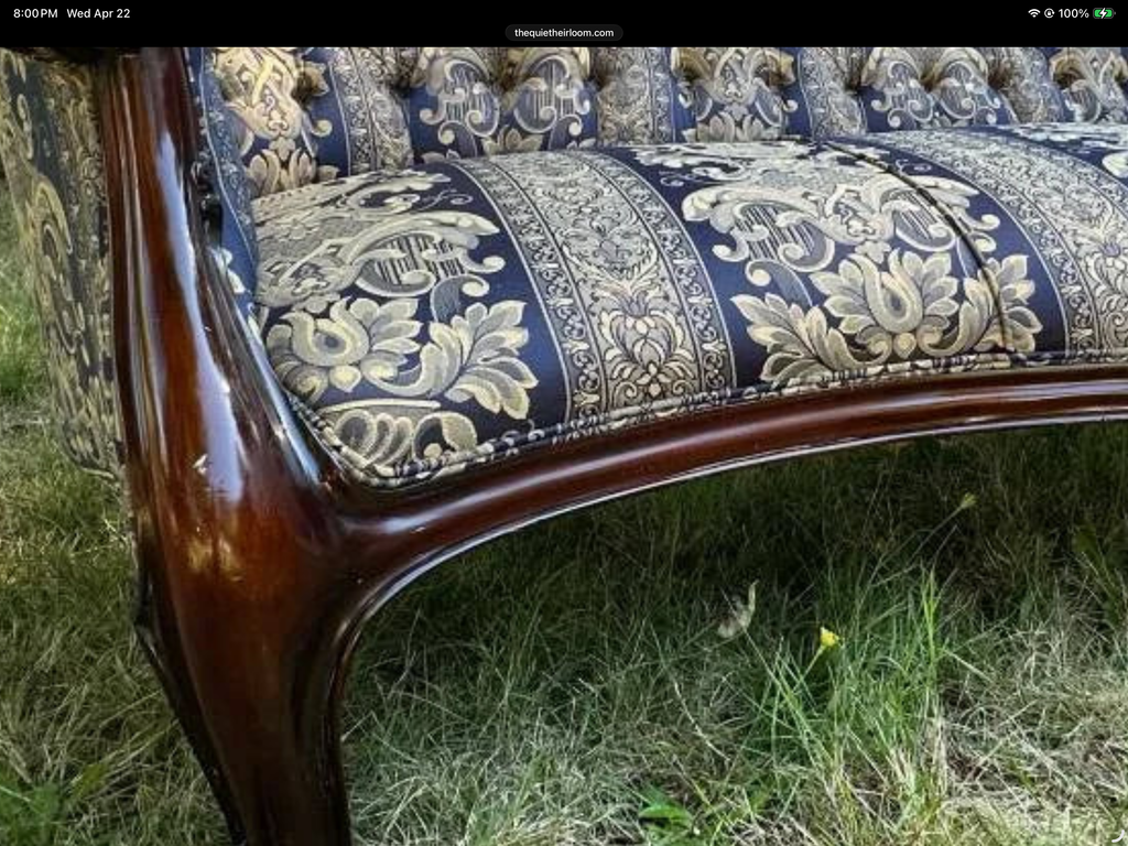 Walnut Sofa 1880